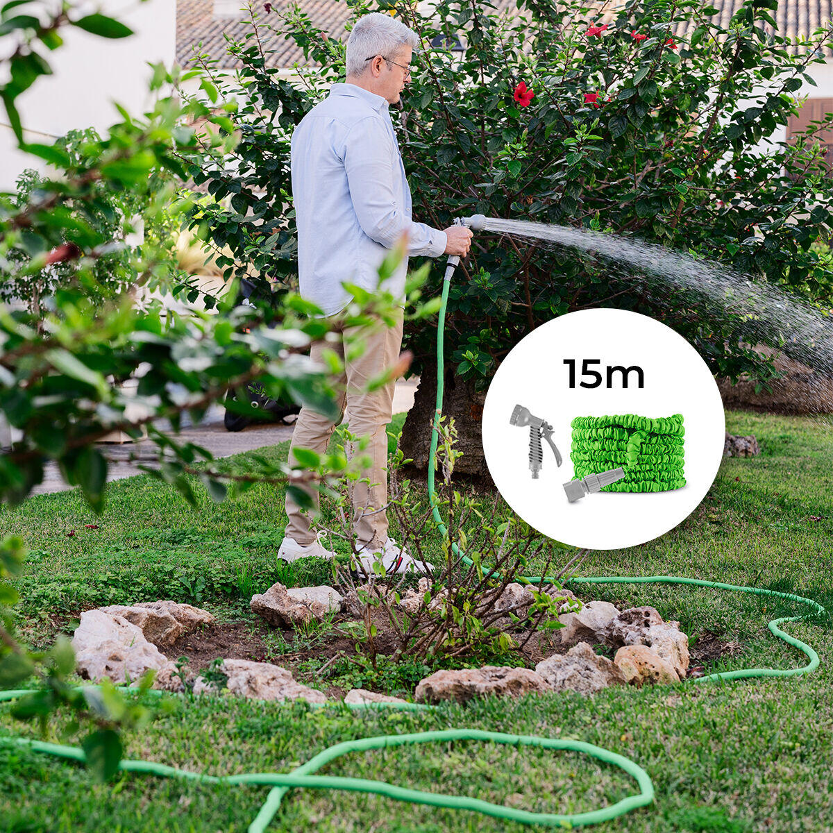 Manguera extensible 15 m